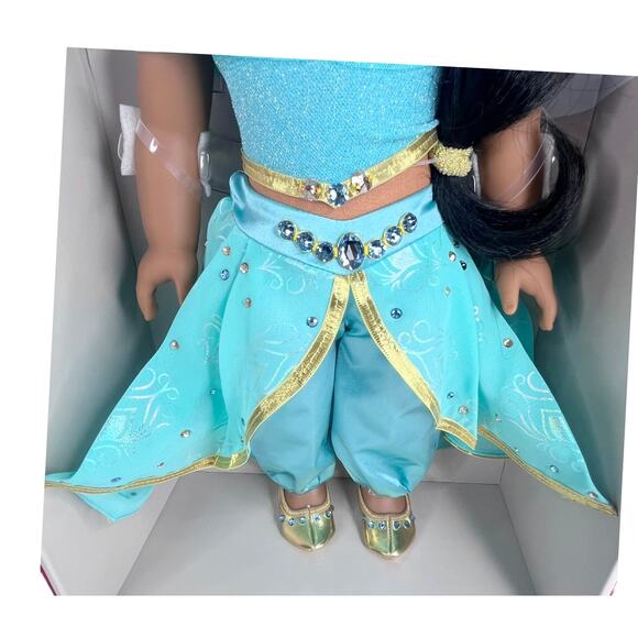 NEW American Girl Disney PRINCESS JASMINE DOLL Limited Edition Aladdin Movie - Picture 15 of 16